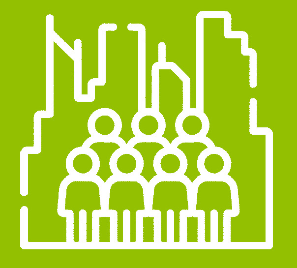 icono representativo de participación y ciudadanía